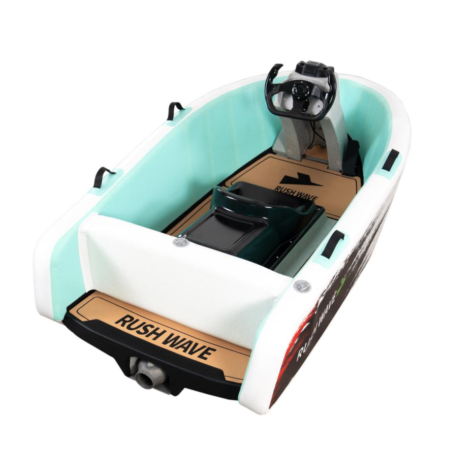 2026NEW| Electric Go Kart RUSH WAVE Boat| 16KW Mini Jet Boat | B1